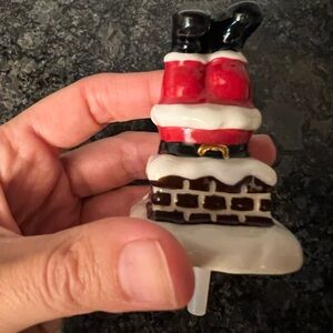 Nora Fleming White and Black Mini